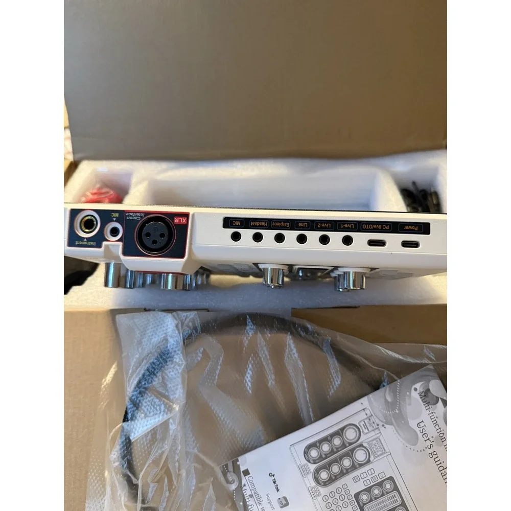 Brand New Live Sound Card Mixer – Streaming, Karaoke, Content Creating